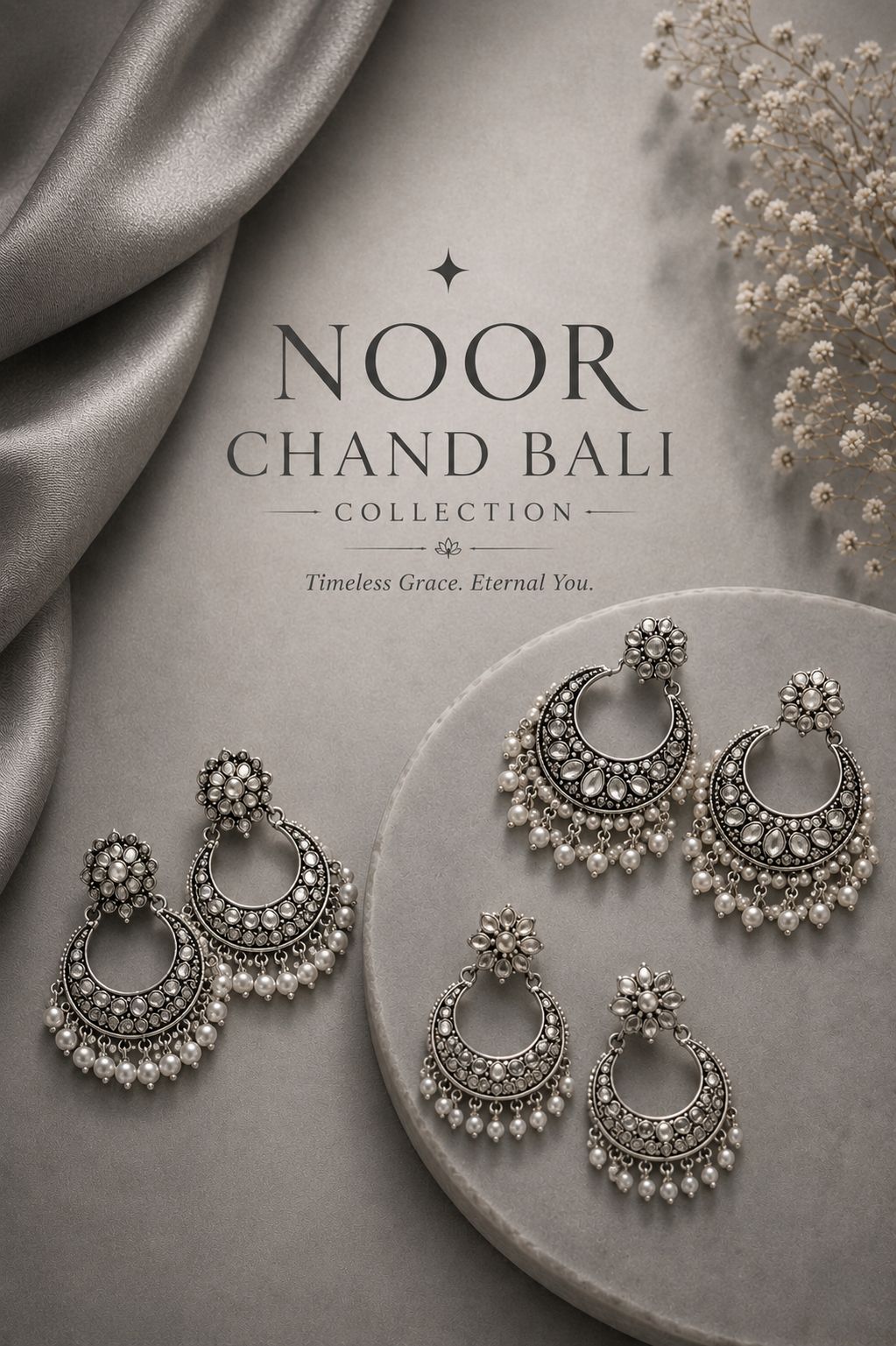 Noor Chandbali Earrings
