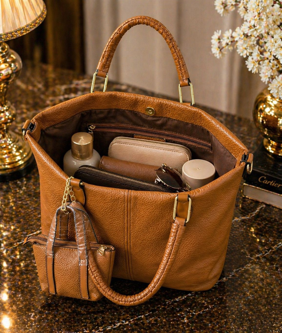 Tote Bag with Mini Pouch
