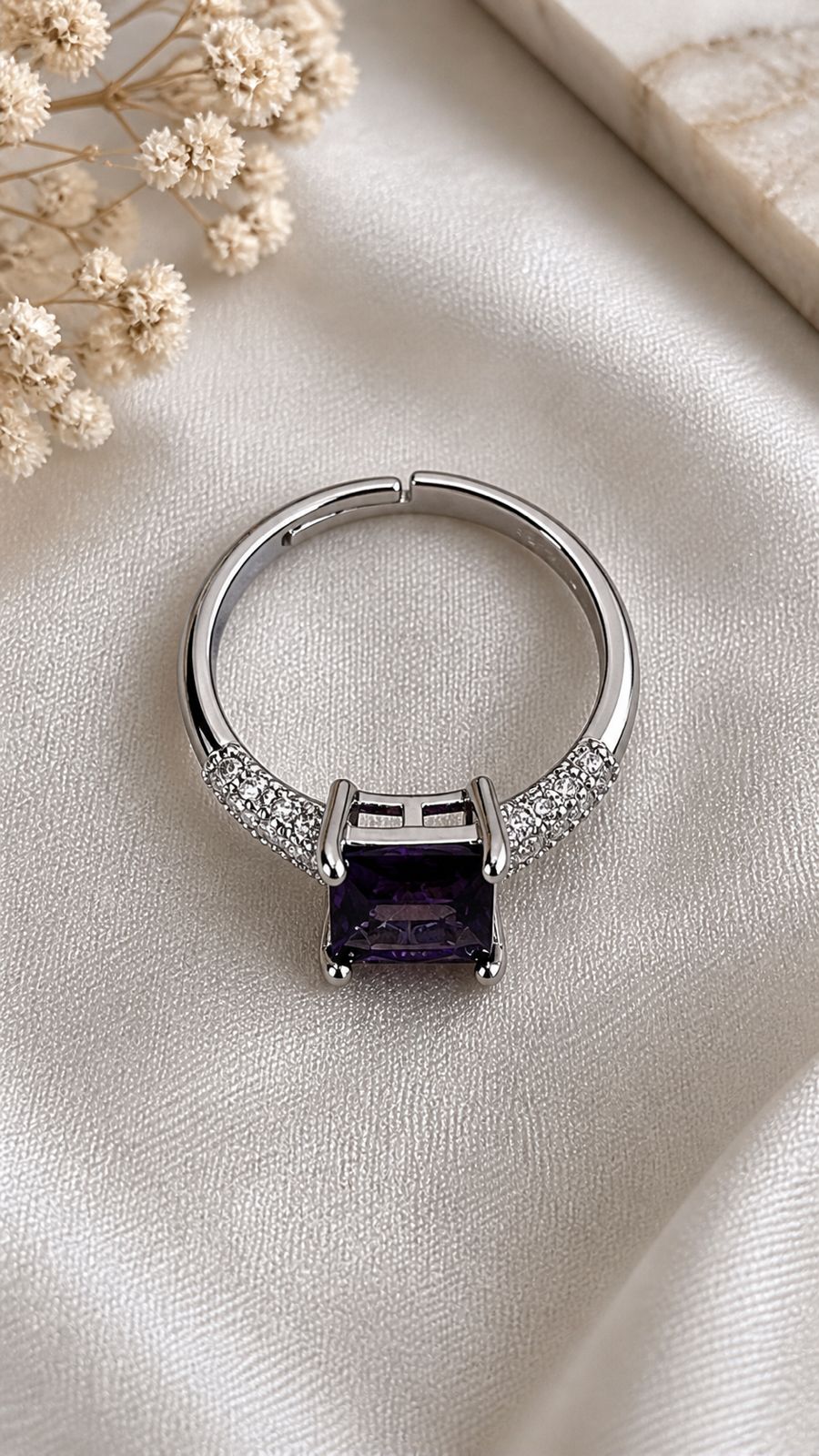 Halo Diamond Ring