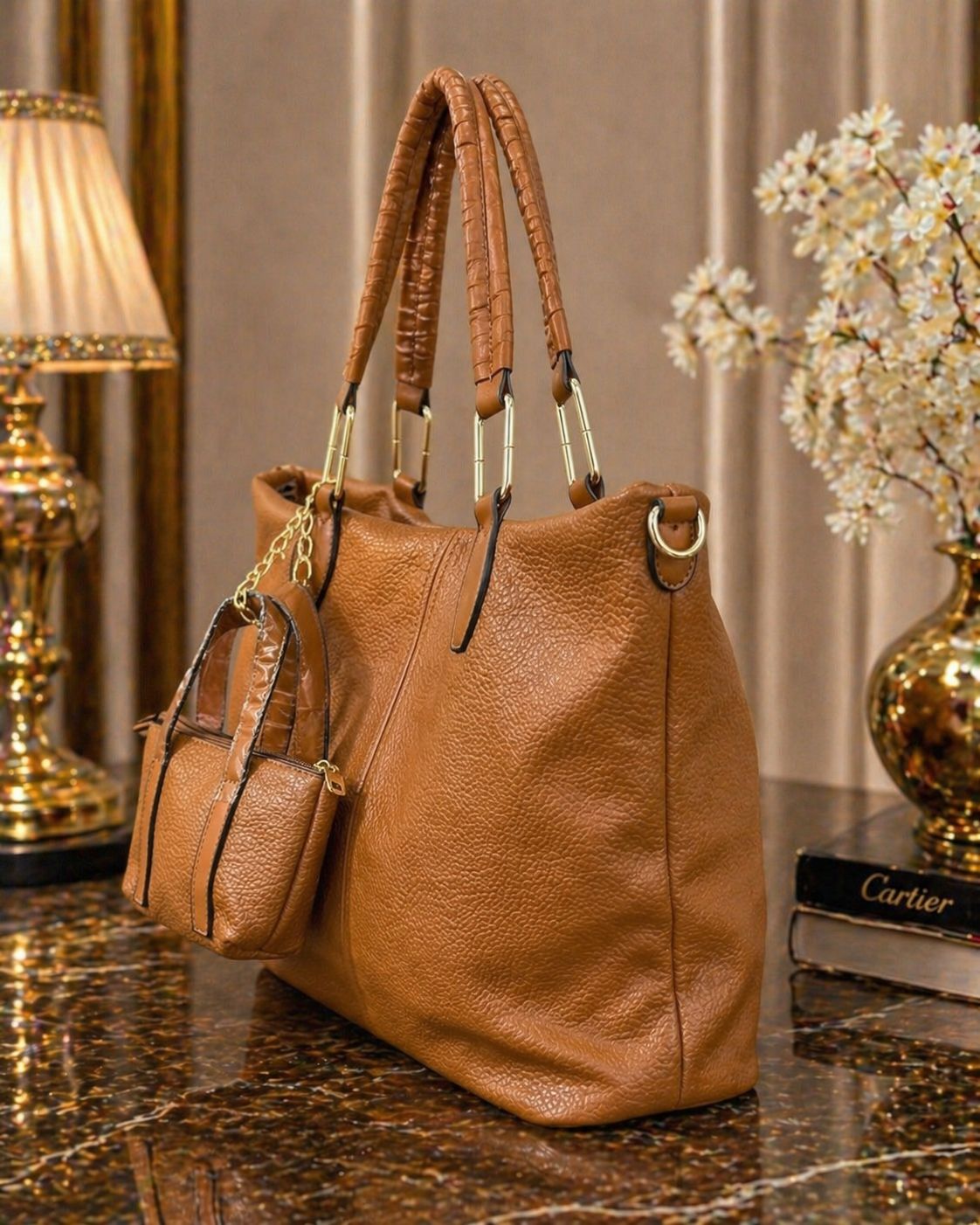 Tote Bag with Mini Pouch