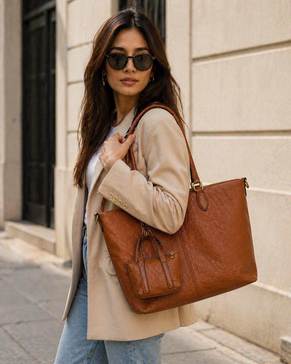 Tote Bag with Mini Pouch