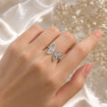 AD Butterfly Ring