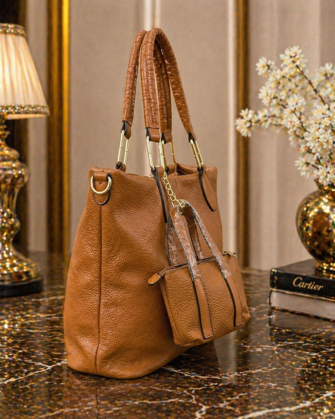 Tote Bag with Mini Pouch