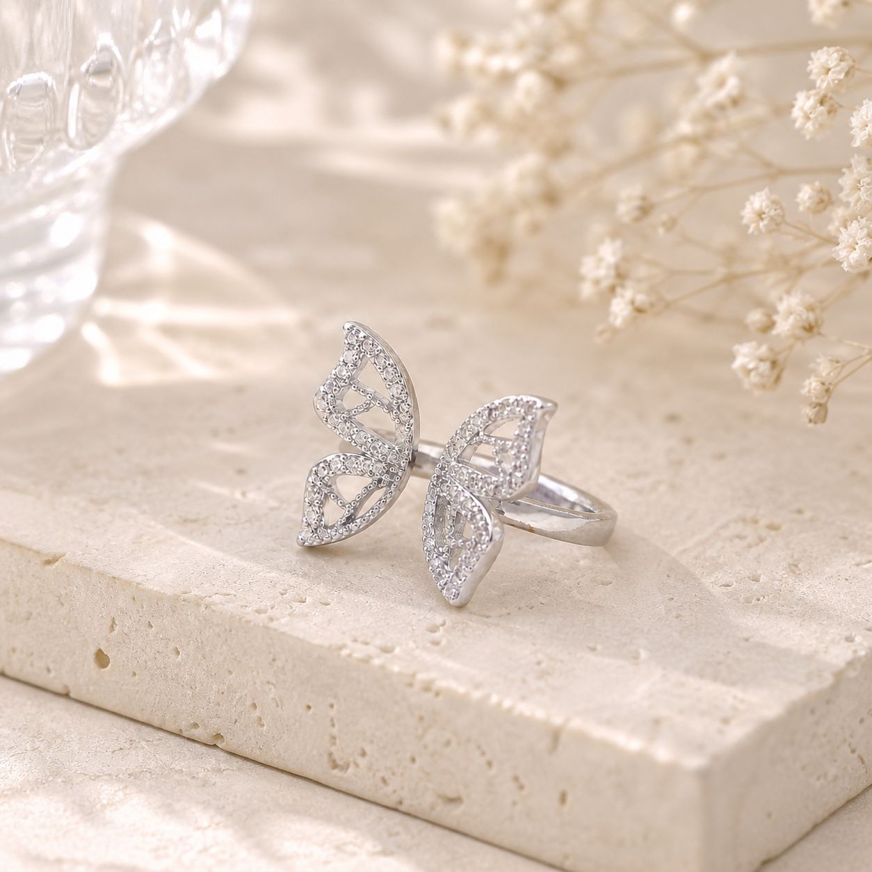 AD Butterfly Ring