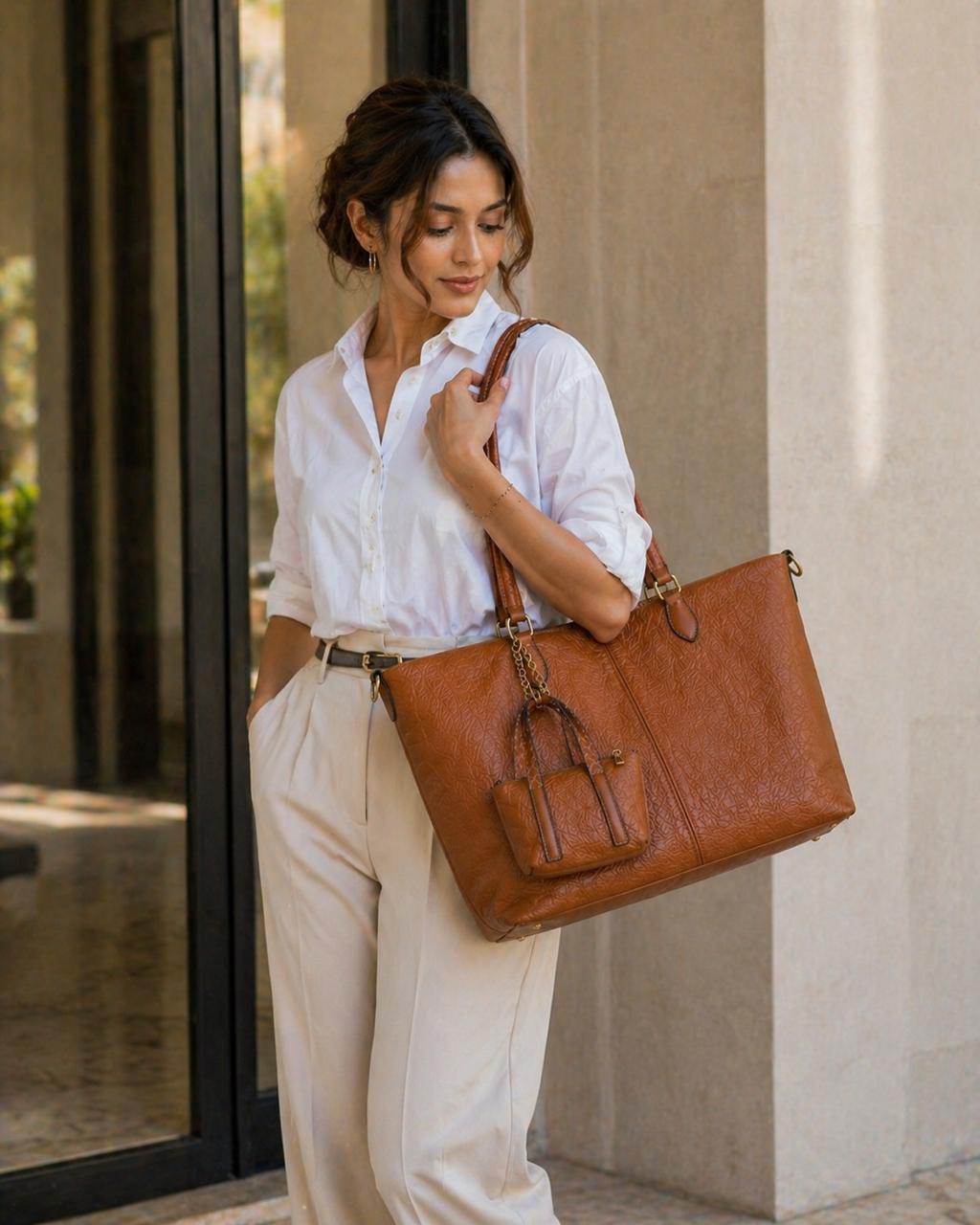 Tote Bag with Mini Pouch
